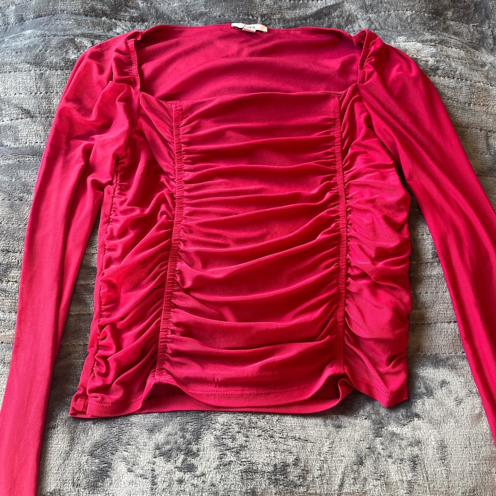 Pink blouse